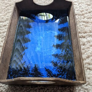 Night Sky Resin Tray